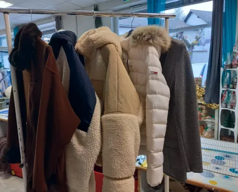 Vêtements après passage au pressing