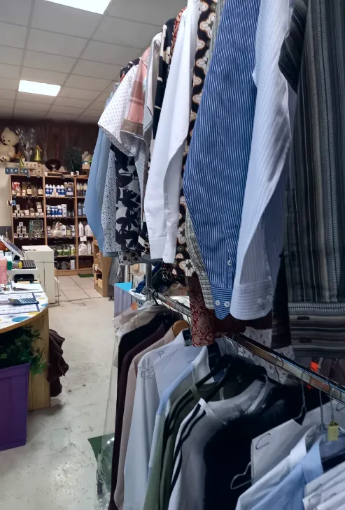 Vêtements après passage au pressing